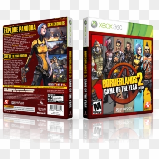 Goty Box Art Cover - Borderlands 2, HD Png Download