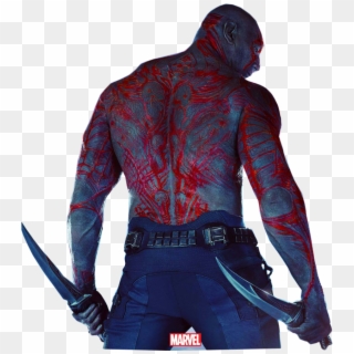 Drax Png - Guardians Of The Galaxy Character Poster, Transparent Png