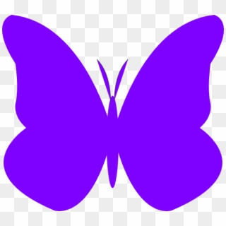 Purple Butterfly Png - Pink And Purple Butterfly Clipart, Transparent Png