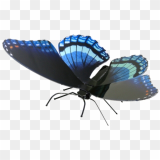 Red-spotted Purple Butterfly - Metal Earth Butterfly, HD Png Download