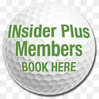 Photo Of Insider Plus Members Golf Ball With Link To - Bio, HD Png Download