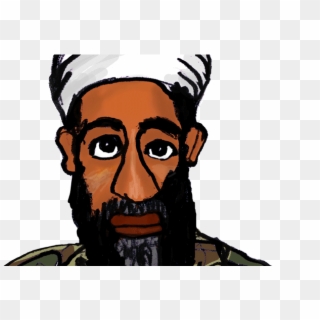 Osama Bin Laden Png - Osama Bin Laden Caricatura, Transparent Png
