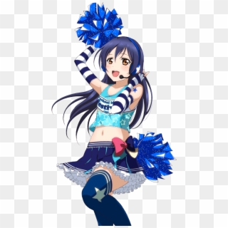 Transparent - Idolized - Love Live Umi Cheerleader, HD Png Download