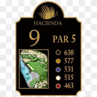 Golf Course Tee Signs Picture - Sign, HD Png Download