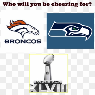 Seahawks Logo Transparent Pictures To Pin On Pinterest - Denver Broncos Decals, HD Png Download