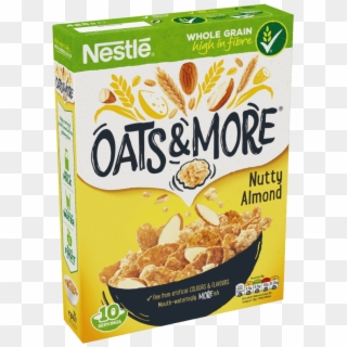 Almond Oats And More Cereal Box - Nestle Oats And More, HD Png Download