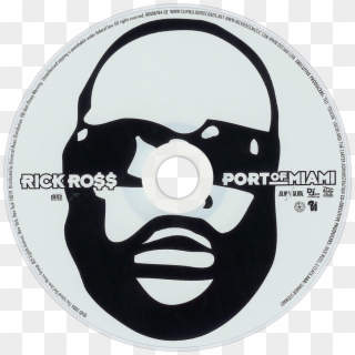 Rick Ross Port Of Miami Cd Disc Image - Rick Ross Cd, HD Png Download