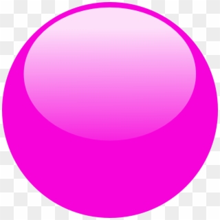 Bubble Clip Art At Clker Com Vector - Pink Bubble Clip Art, HD Png Download