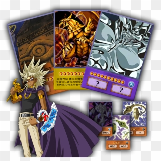 Marik Anime Style Deck - Winged Dragon Of Ra, HD Png Download