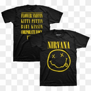 T-shirt From Nirvana's Official Store - Nirvana Outfits, HD Png Download