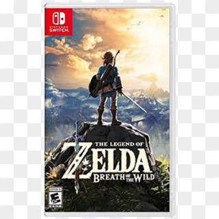 Cover Image For The Legend Of Zelda - Zelda Breath Of The Wild Switch, HD Png Download