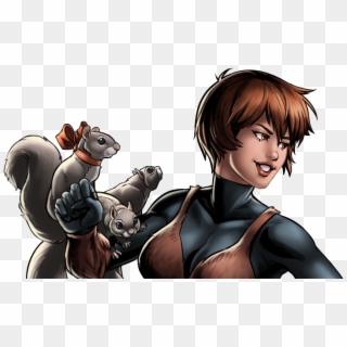 Squirrel Girl In Marvel's New Warriors, HD Png Download