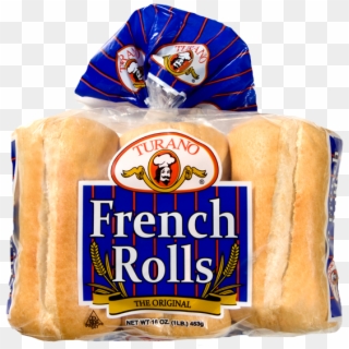 Bread Roll Clipart Slice Bread - Turano French Bread Rolls, HD Png Download