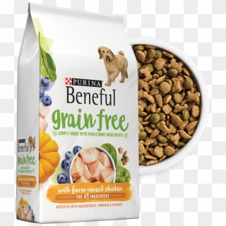 Benefit Dog Foof - Beneful Grain Free Chicken, HD Png Download