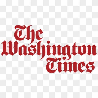 When A 14-point Republican Lead Disappears - Washington Times Logo, HD Png Download