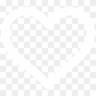 200 Instagram Likes - Heart White Outline No Background, HD Png Download