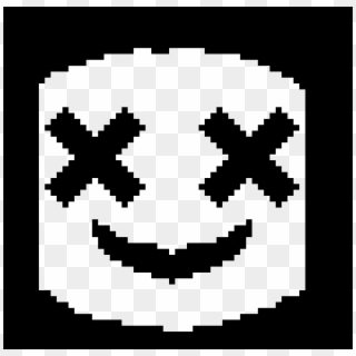 Marshmello - Pixel Art, HD Png Download