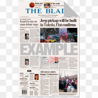 Bv Page Reproduction 3 - Newspaper, HD Png Download