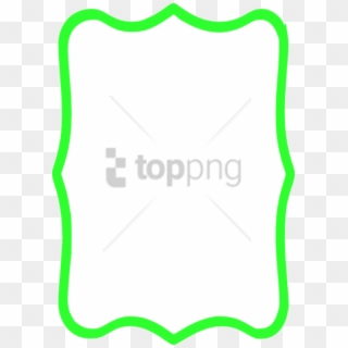 Free Png Download Neon Green Border Png Images Background - Lime Green Border Clip Art, Transparent Png