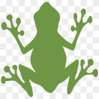 Blank Green Frog Clipart Cliparts And Others Art Inspiration - Frog Silhouette, HD Png Download