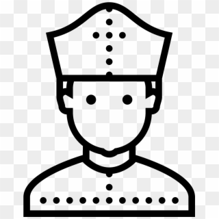 The Pope Icon - Assistant Chef Icon, HD Png Download