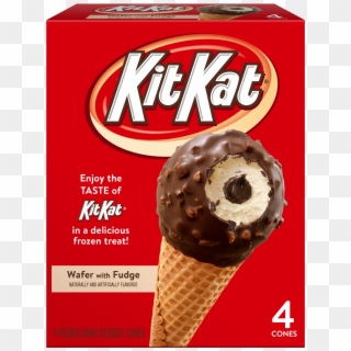 The Kit Kat Drumsticks Are Sold In Packs Of Four And - Kit Kat Ice Cream Drumsticks, HD Png Download