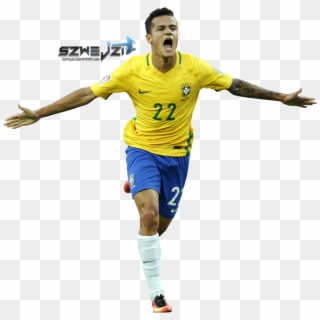 Coutinho Brazil Png - Philippe Coutinho Brasil Png, Transparent Png