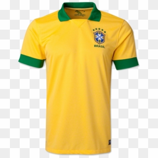 Nike Brasil Home Jersey 2013, HD Png Download