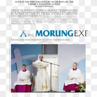 Pope Says Weary Church - Nuncio, HD Png Download