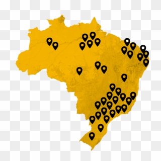 Brazil-1024x927 - Brazil Silhouette, HD Png Download