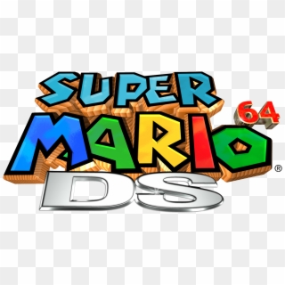 Super Mario 64 Ds - Super Mario 64 Ds Title, HD Png Download