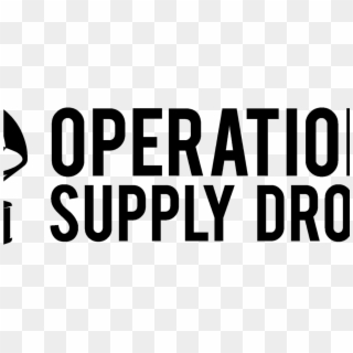 Operation Supply Drop Partners With Joint Forces Initiative - Black-and-white, HD Png Download