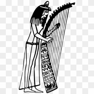 Egyptian Musician Icons Png Free And Downloads Ⓒ - Clip Art, Transparent Png