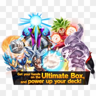 Get Your Hands On The Ultimate Box, And Power Up Your - Dragon Ball Super Card Game Ultimate Box, HD Png Download