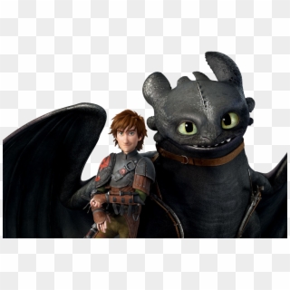 Toothless Png Clipart Background - Toothless Dragon And Hiccup, Transparent Png