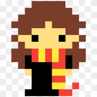 Hermione Granger - Goomba Minecraft Pixel Art, HD Png Download