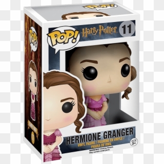 Funko Pop Movies Harry Potter Hermione Granger Yule - Figurine Pop Harry Potter Dobby, HD Png Download