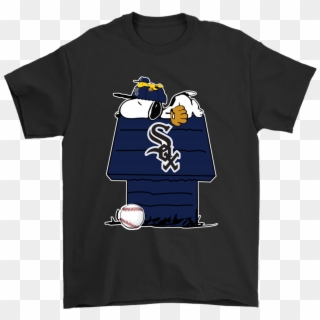 Chicago White Sox Snoopy And Woodstock Resting Together - Supreme Dragon Ball T Shirt, HD Png Download
