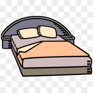Collection Of Bed Clipart - Cartoon Clipart Bed, HD Png Download