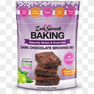 Zensweet Baking Brownies Bag - Baked Good Bag Png, Transparent Png