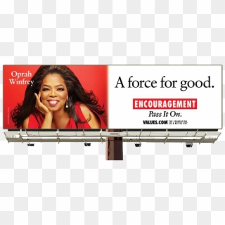 See The New Encouragement Billboard Featuring Oprah - Incredibles Billboard, HD Png Download