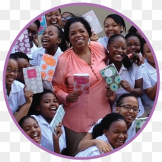 Oprah's Favorite Journals Come From Houston - Oprah Winfrey Circle, HD Png Download
