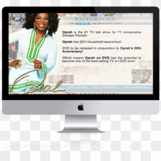 Oprah Winfrey 20th Anniversary - Web Design, HD Png Download
