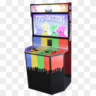 Tipsy Raccoons Arcade Cabinet By Glitchbit, HD Png Download