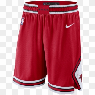 Nike Nba Chicago Bulls Swingman Road Shorts - Chicago Bulls Shorts, HD Png Download