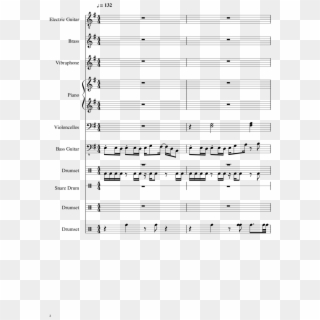 Ryu's Theme Street Fighter Sheet Music Composed By - Partitura Hadouken Theme Song, HD Png Download