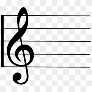 Clef Note Png Transparent Clef Note Images - Music Staff Clipart, Png Download