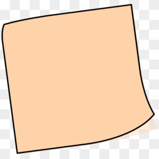Download - Brown Sticky Note Png, Transparent Png