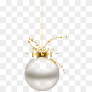 Free Png Transparent Christmas Ball Png - White Christmas Ball Png, Png Download