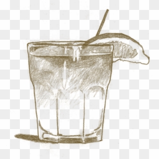 Cocktail - Cocktail Sketch Png, Transparent Png